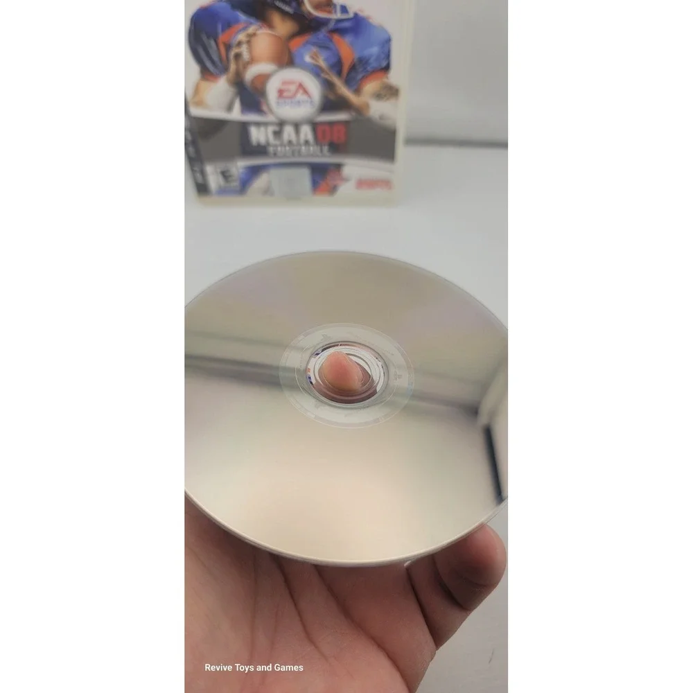 NCAA Football 08 (Sony PlayStation 3, PS3 2007) Game and Case Tested and Working